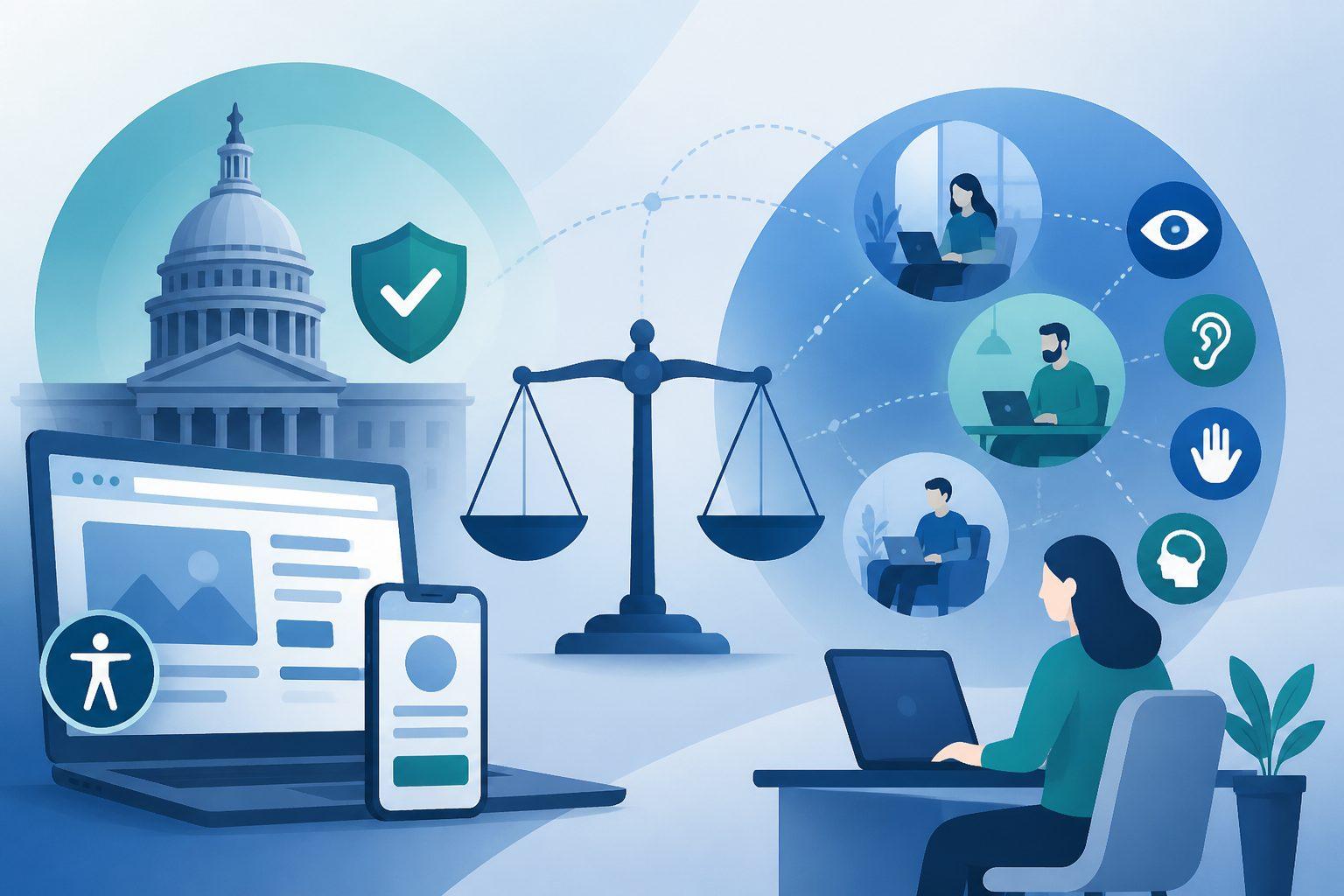 A breakdown of the Duckworth and Sarbanes bill on website and software applications