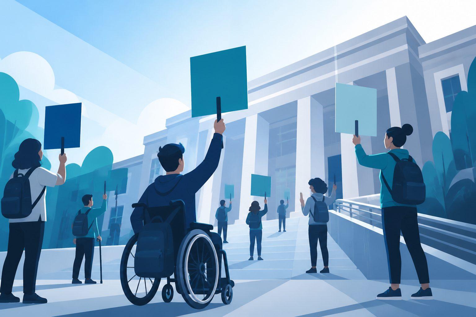 College Students With Disabilities Are Protesting Accessibility Barriers On Campus