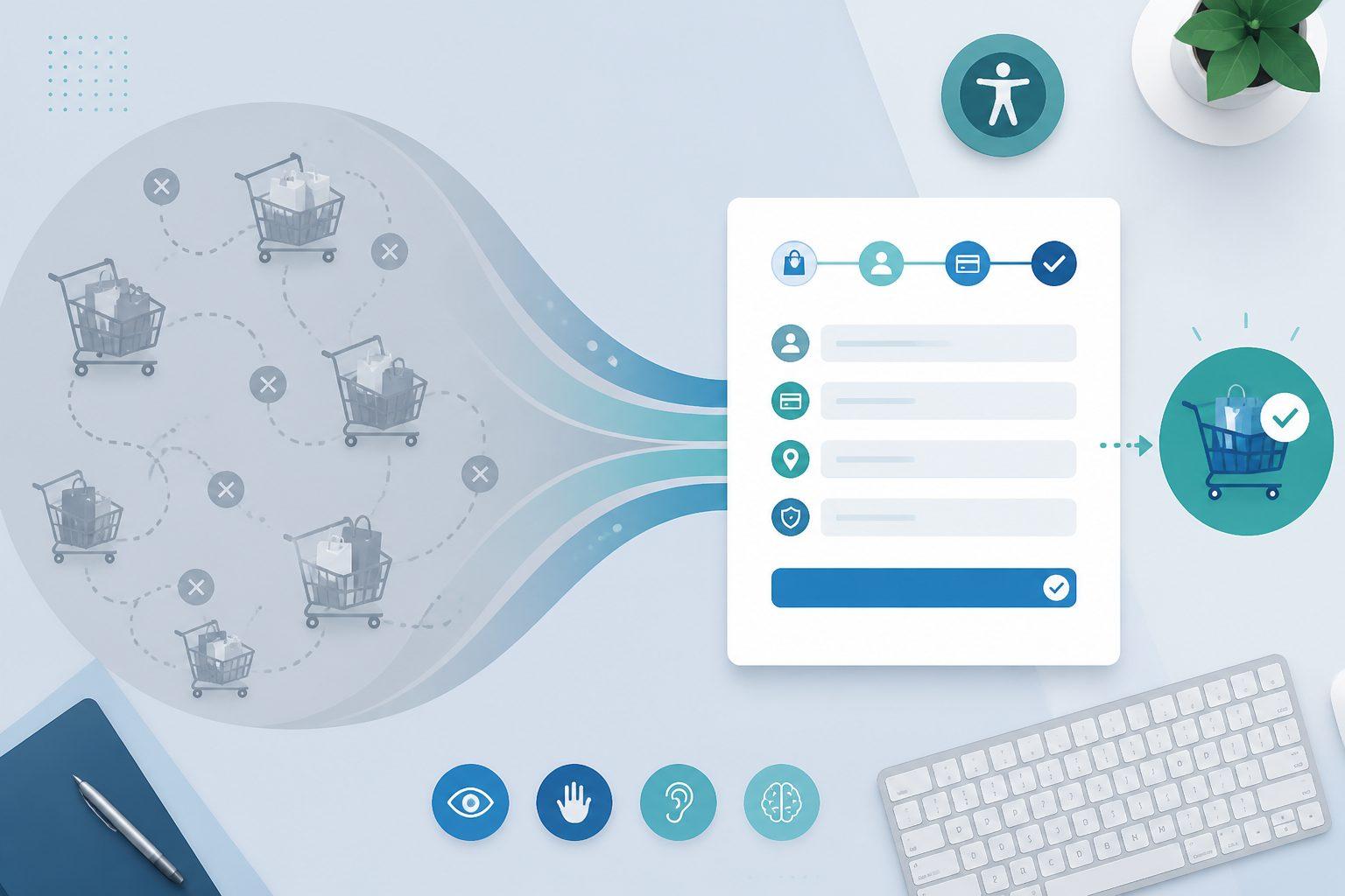 e-Commerce accessible single-page checkout