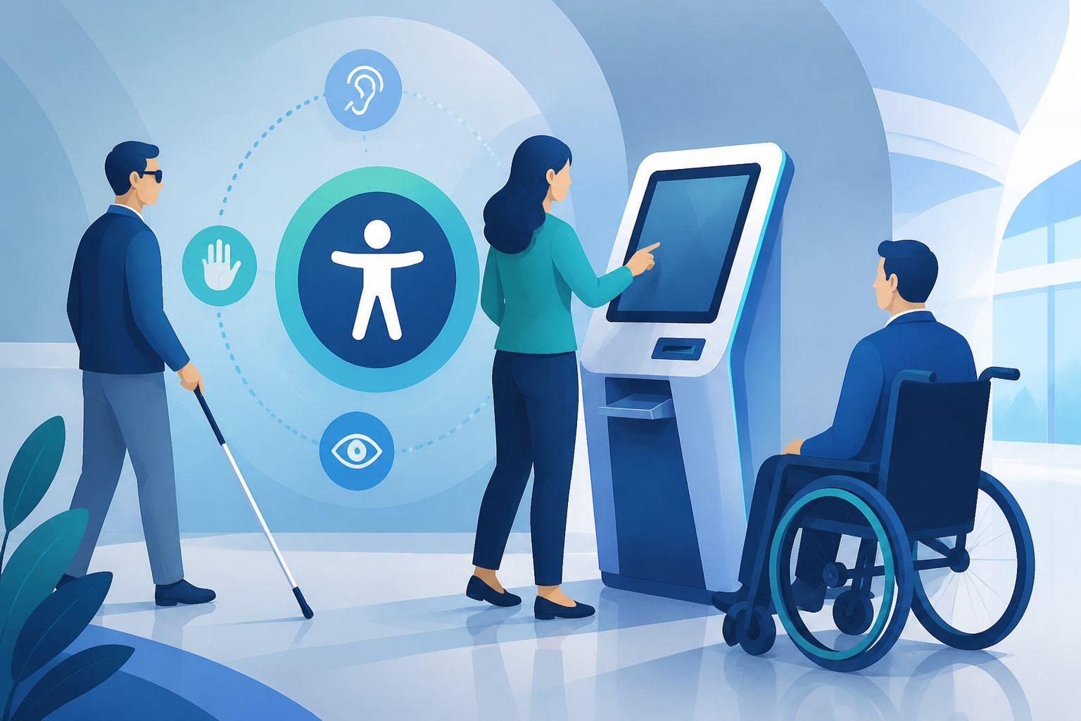 Ensuring accessible self-service