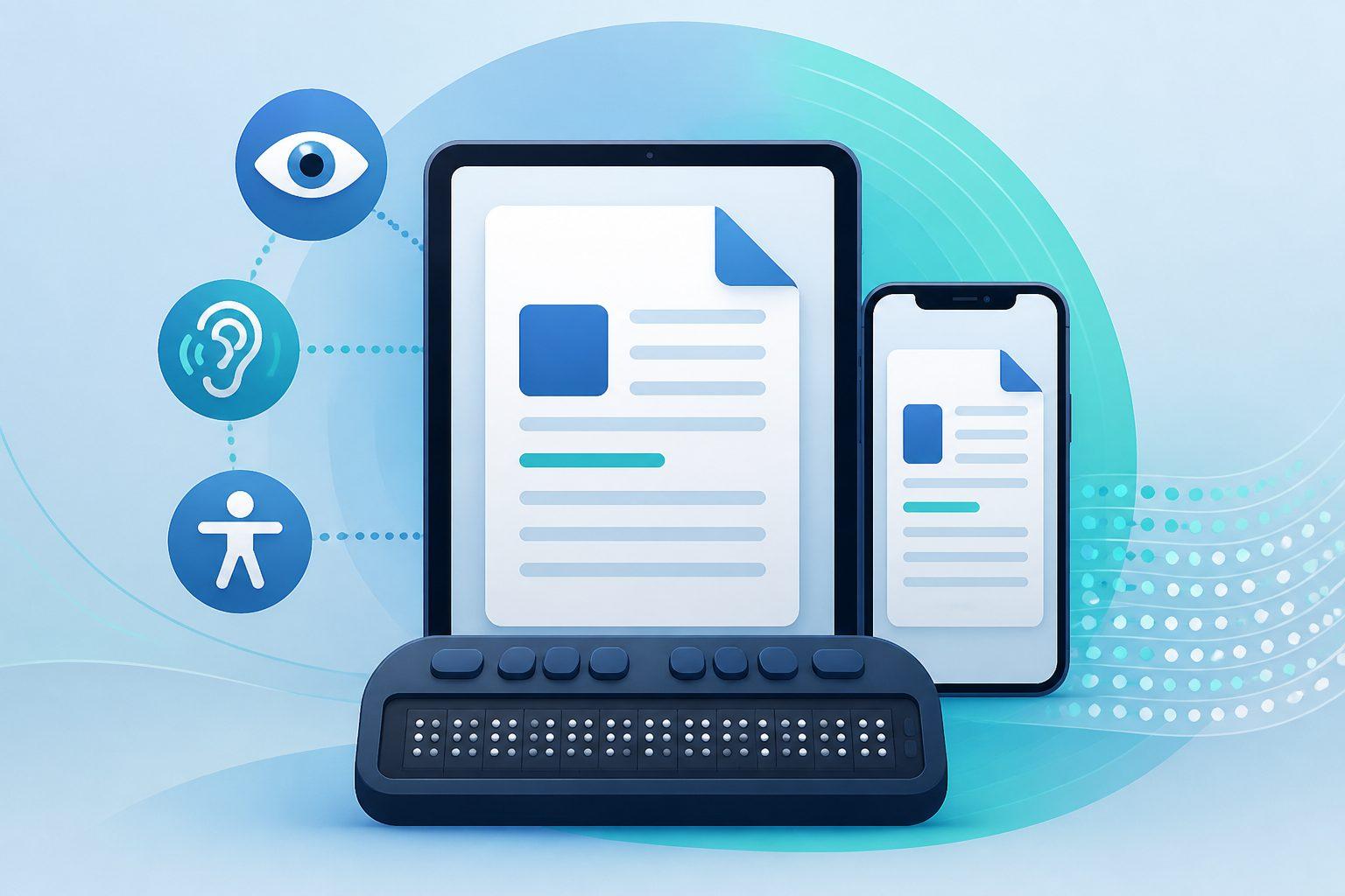 How To Use Google Docs On Iphone And Ipad With Screen Readers And Braille Devices