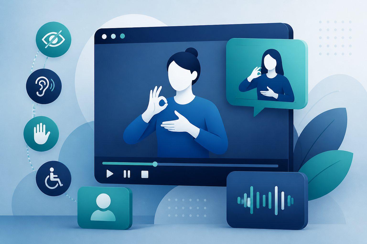 Integrating ASL Interpretation in Online Platforms