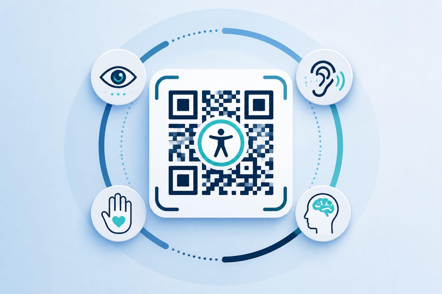 Making QR codes more accessible and improving business accessibility
