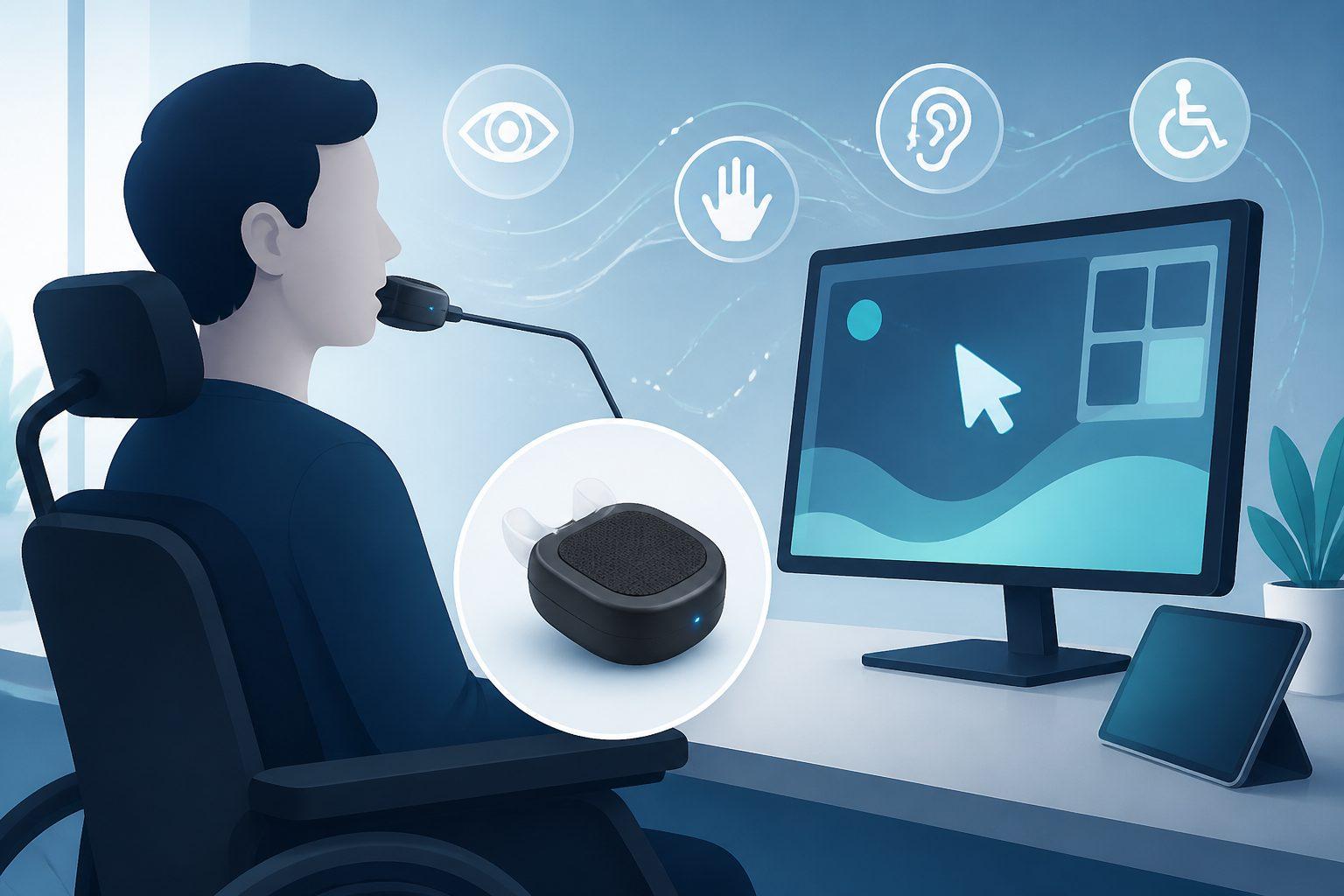 The MouthPad – A Hands-Free Touchpad That Makes Using Electronic Devices Easier